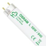 Osram T8 Lumilux 58W - 840 kold hvid | 150cm
