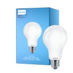 Philips Corepro LED Pære E27 Pære matt 17.5W 2452lm - 840 kold hvid | erstatter 150W