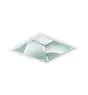 Philips LED Downlight LuxSpace Firkant DN572B 10.3W 1350lm 80D - 840 Kold Hvid | 214mm - Aluminium Reflektor