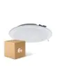 Fordelspakke 6x Fordelspakke 6x LED Downlight Pan 24W 1920lm 840 Kold Hvid | 225mm - Udsnit 195mm